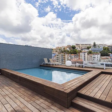 Liberdade Elegance W/rooftop Pool By Lovelystay * Lissabon